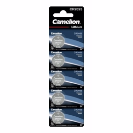 CR2025 Camelion 3V Lithium batterier 5 pak